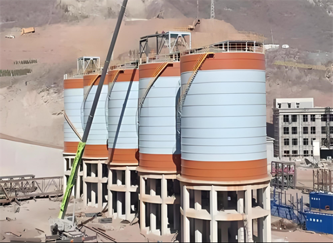 茅箭高架钢板仓